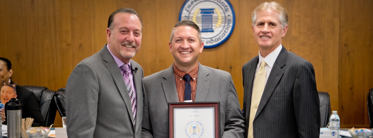 Bryan honored as August Employee of the Month