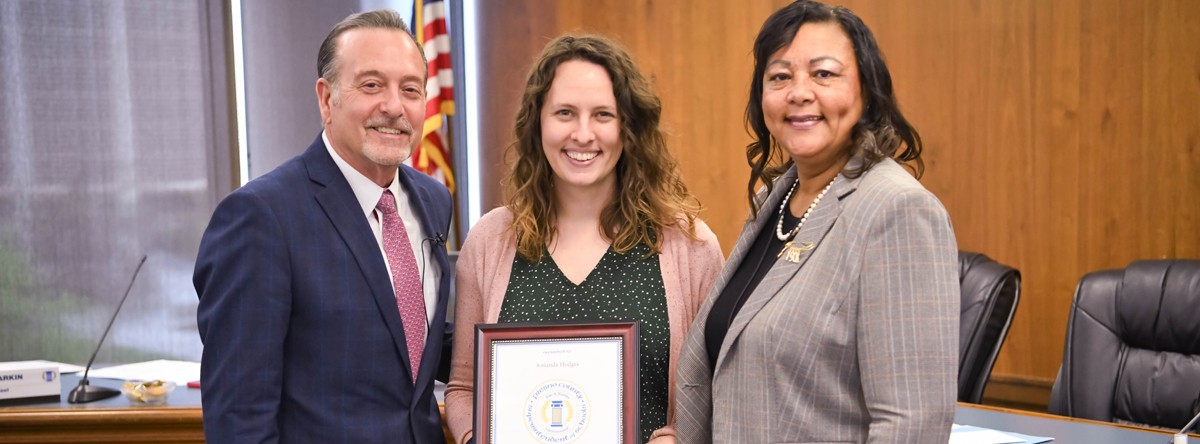 Employee of the Month: Hodges cares about students’ well-being